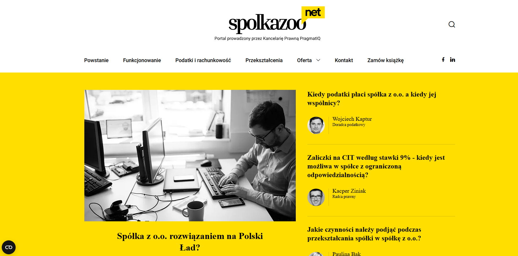 Obsługa prawna spółek - Spolkazoo.net