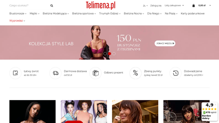 Sklep z bielizną online